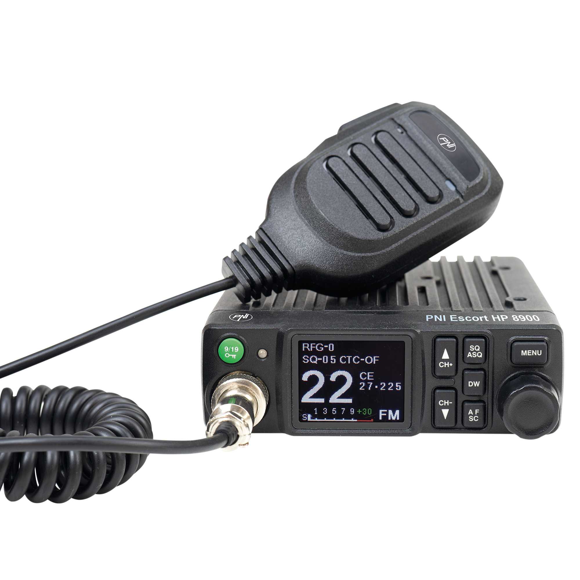 Statie radio CB PNI Escort HP 8900 ASQ, 12V / 24V, RF Gain, Roger Beep, CTCSS-DCS, Dual Watch AM/FM comutati doar in banda EU - 1 | YEO