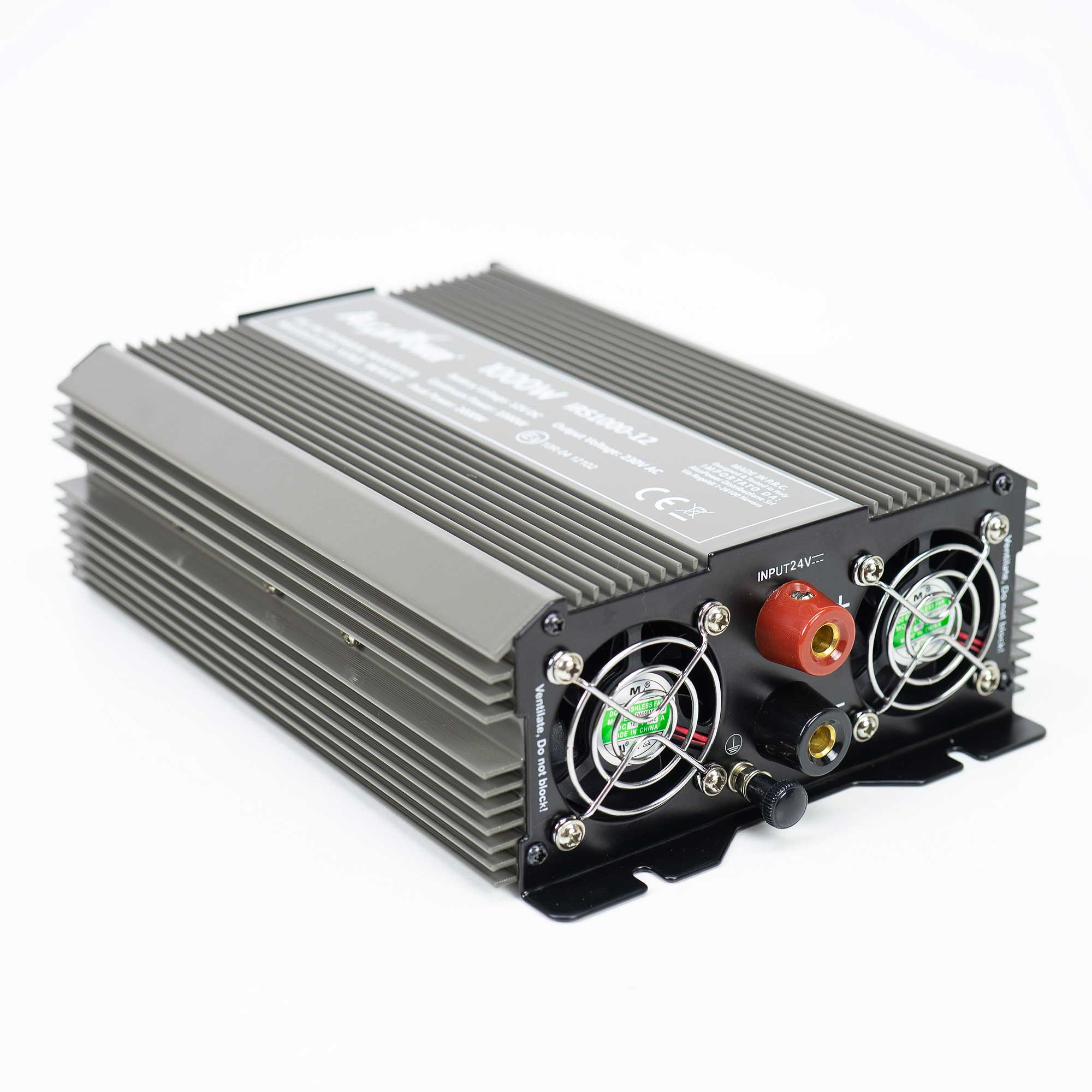 Invertor de tensiune AlcaPower by President 1000W 24V-230V, sinusoida modificata, port USB