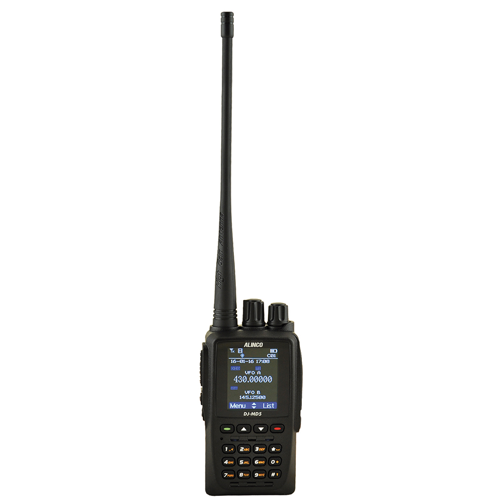 Statie radio VHF/UHF portabila PNI Alinco DJ-MD5, DMR, 4000CH, Scan, VOX, Radio FM, GPS cu acumulator 1700 mAh si cablu de date inclus image6