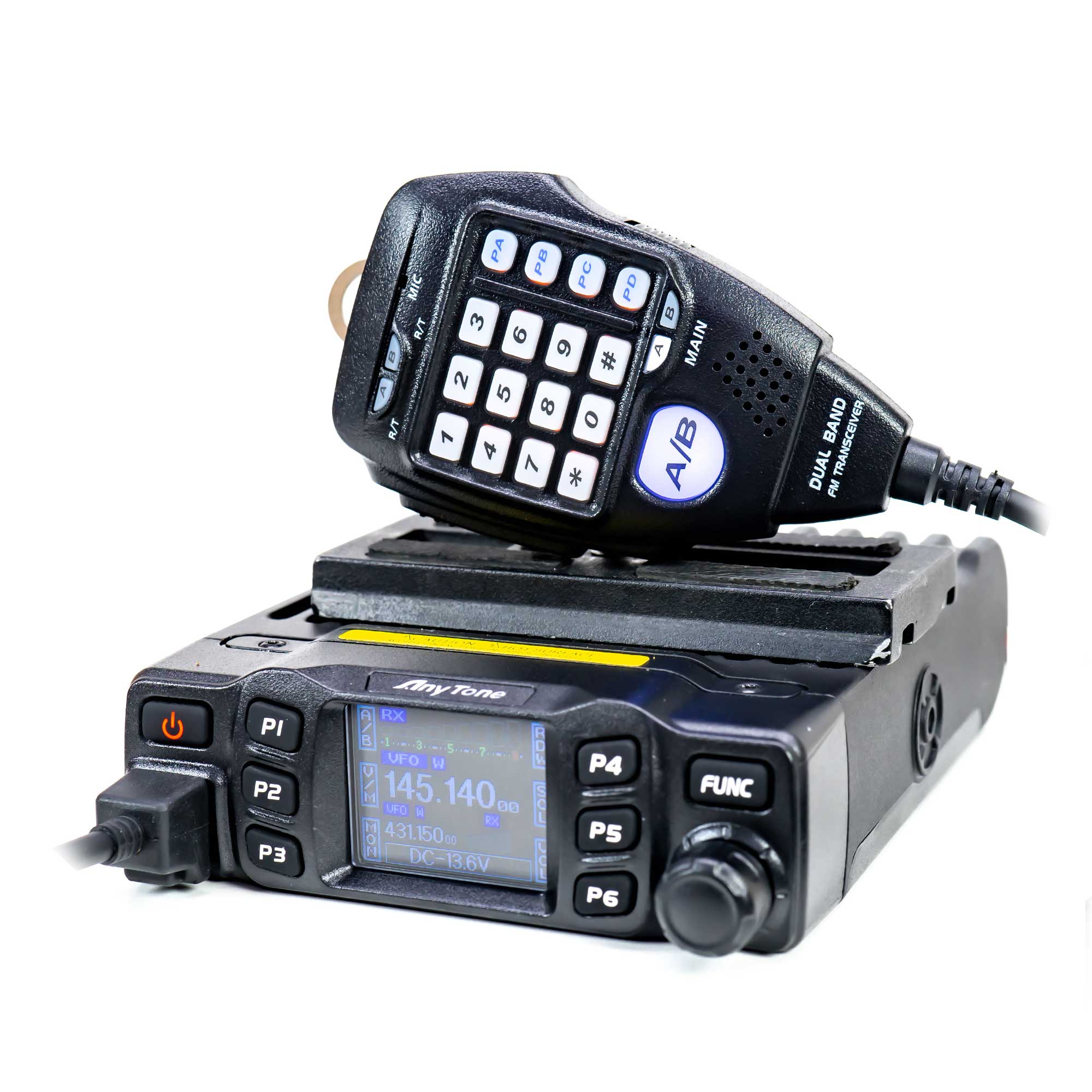 Statie radio VHF/UHF PNI Anytone AT-778UV dual band 144-146MHz/430-440Mhz image0