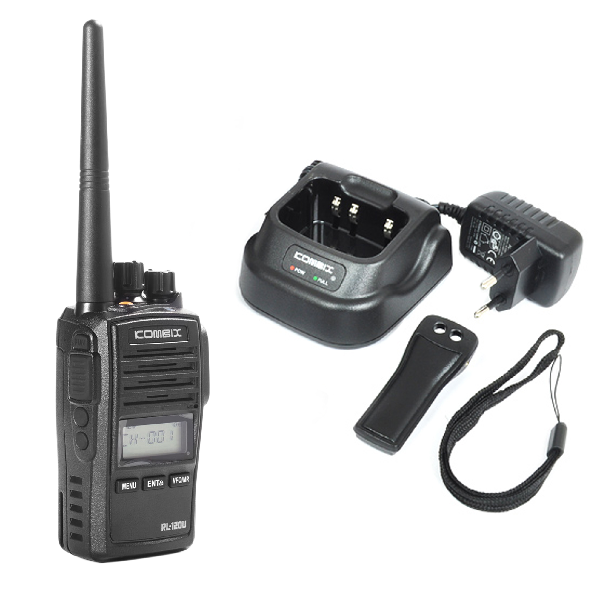Statie radio portabila UHF PNI Kombix RL-120U, 440–470 MHz, waterproof IP67 image5