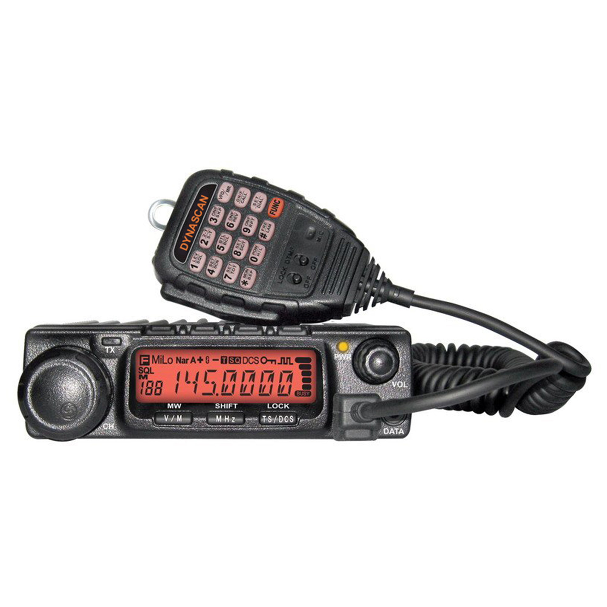 Statie radio VHF PNI Dynascan M-6D-V, 136-174Mhz, alimentare 12V, tonuri CTCSS/DCS, TOT, Scan