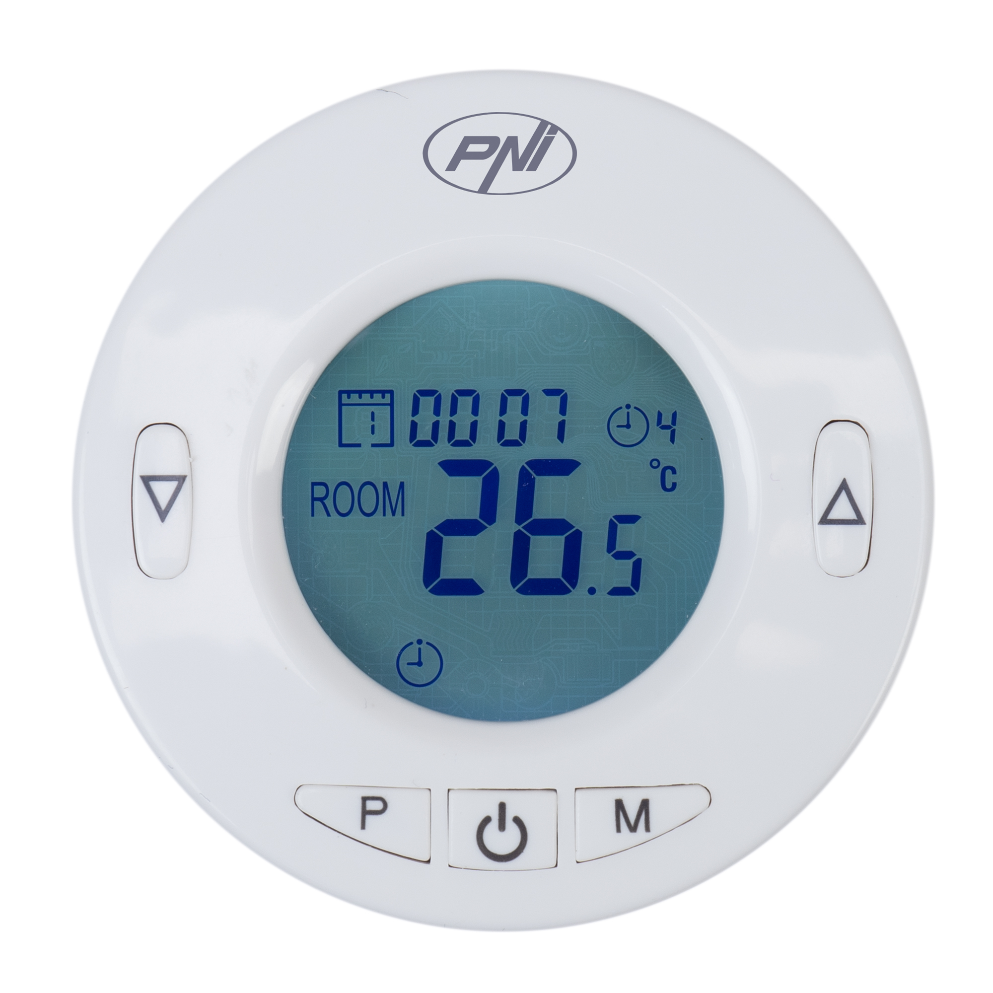 Cap termostatic inteligent PNI CT25T pentru calorifer, se conecteaza fara fir cu Hub PNI CT25WIFI cu control prin Internet, aplicatie de mobil Tuya Smart image5