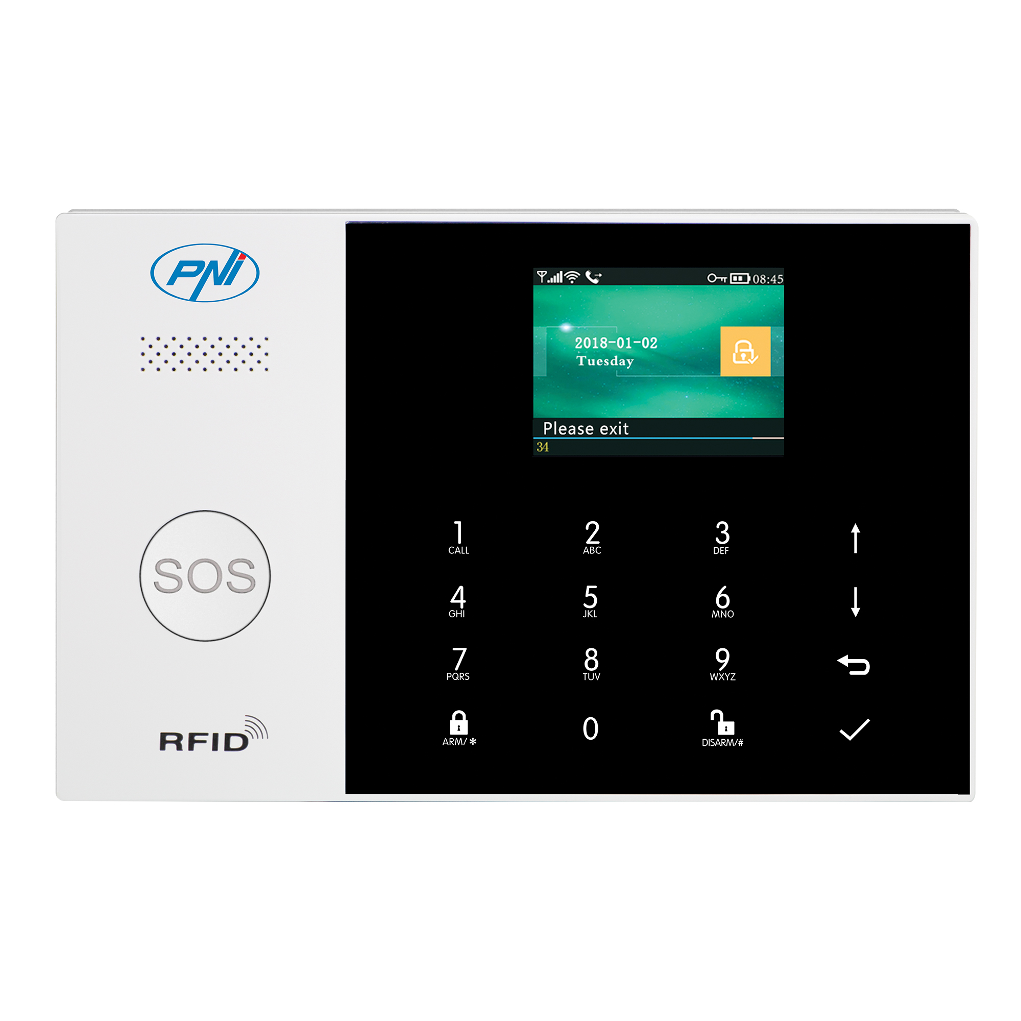 Sistem de alarma wireless PNI SafeHouse HS600 Wifi GSM 4G, suporta 90 zone wireless si 3 zone cu fir, compatibil cu aplicatia Tuya Smart, alerta prin SMS, apel vocal, notificare pe telefon PNI imagine noua 2022