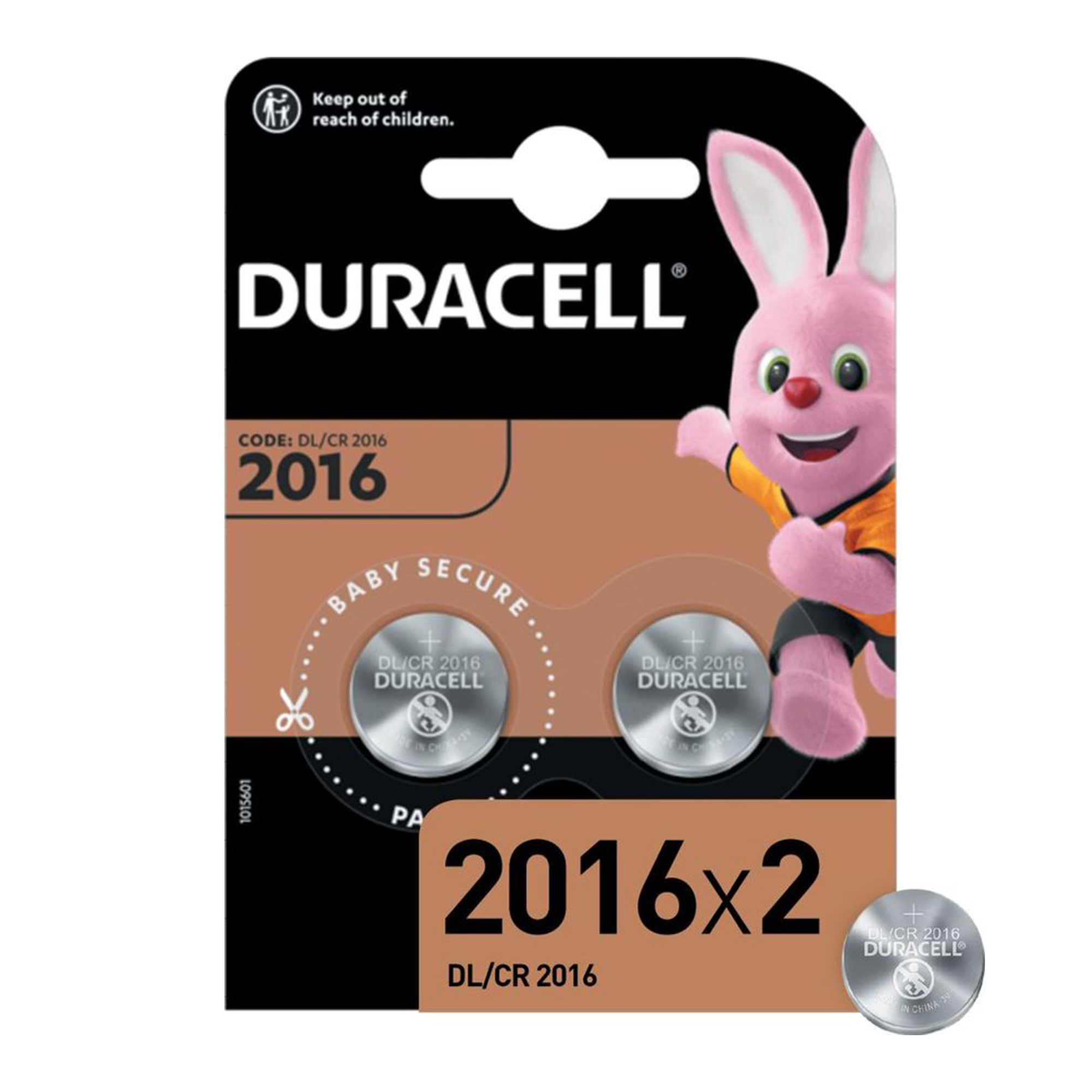 Baterii Duracell Specializate Lithiu CR2016N, 2 buc DURACELL imagine noua 2022