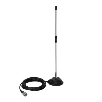 CB PNI Extra 40 antenna, with magnet included, length 45 cm, 30W, 26-30MHz, SWR 1.0, fiberglass