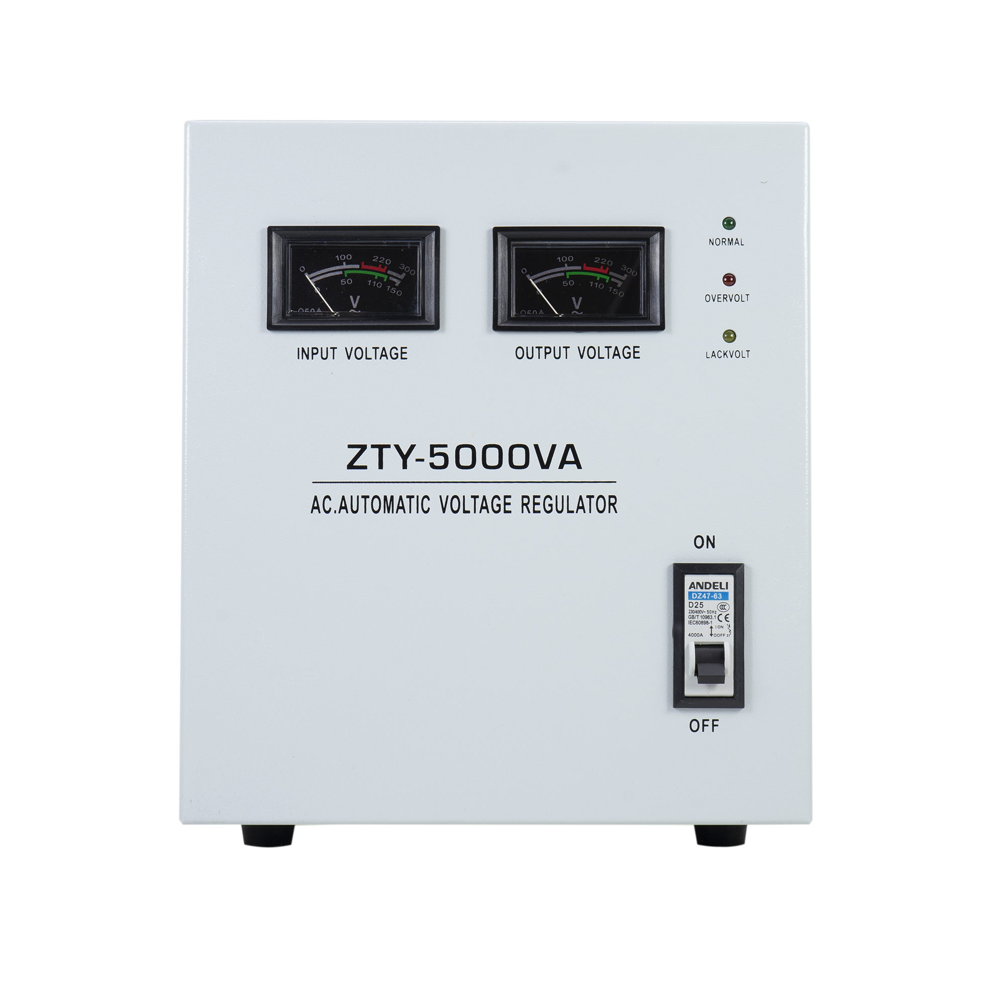 Stabilizator de tensiune PNI SVM-5K cu servomotor, 5000VA, 4000W, iesire 230V