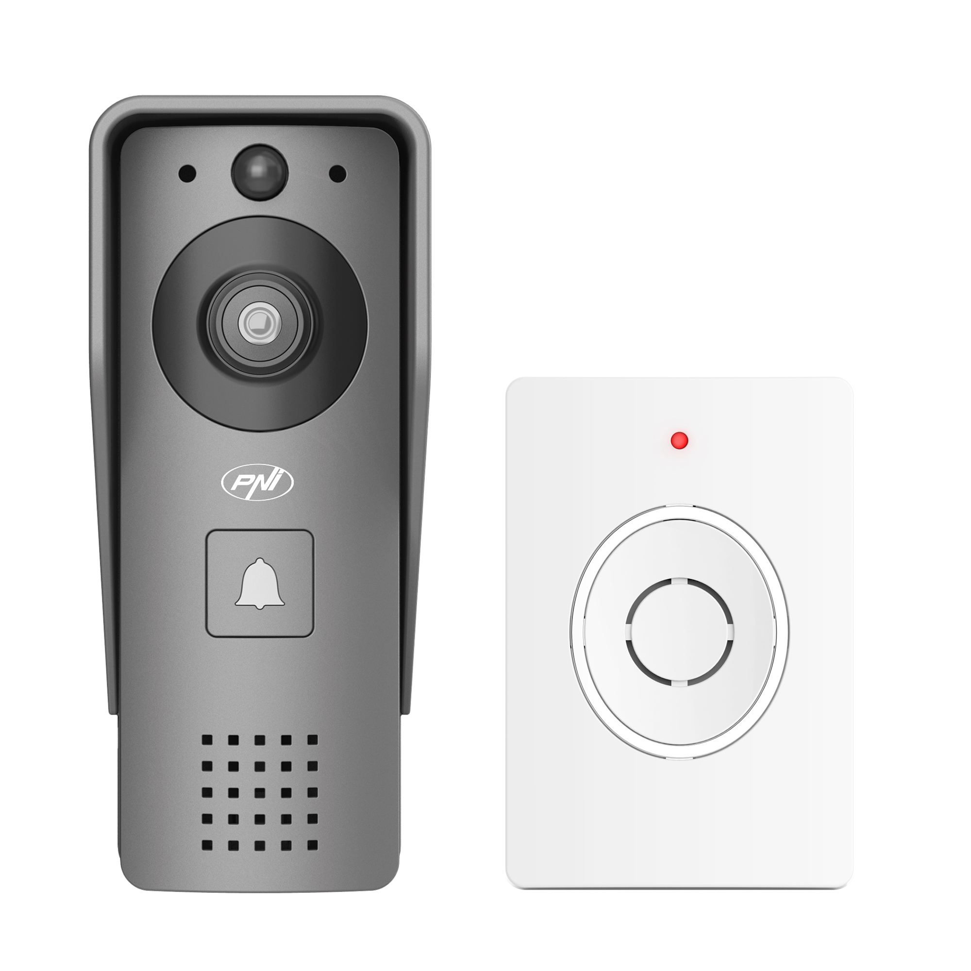 Interfon video inteligent PNI House 910 WiFi HD, P2P, iesire yala, aplicatie dedicata Tuya Smart, integrare in scenarii si automatizari smart cu alte produse compatibile Tuya image