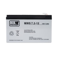 AGM MW 7.2-12 12V / 7.2Ah battery