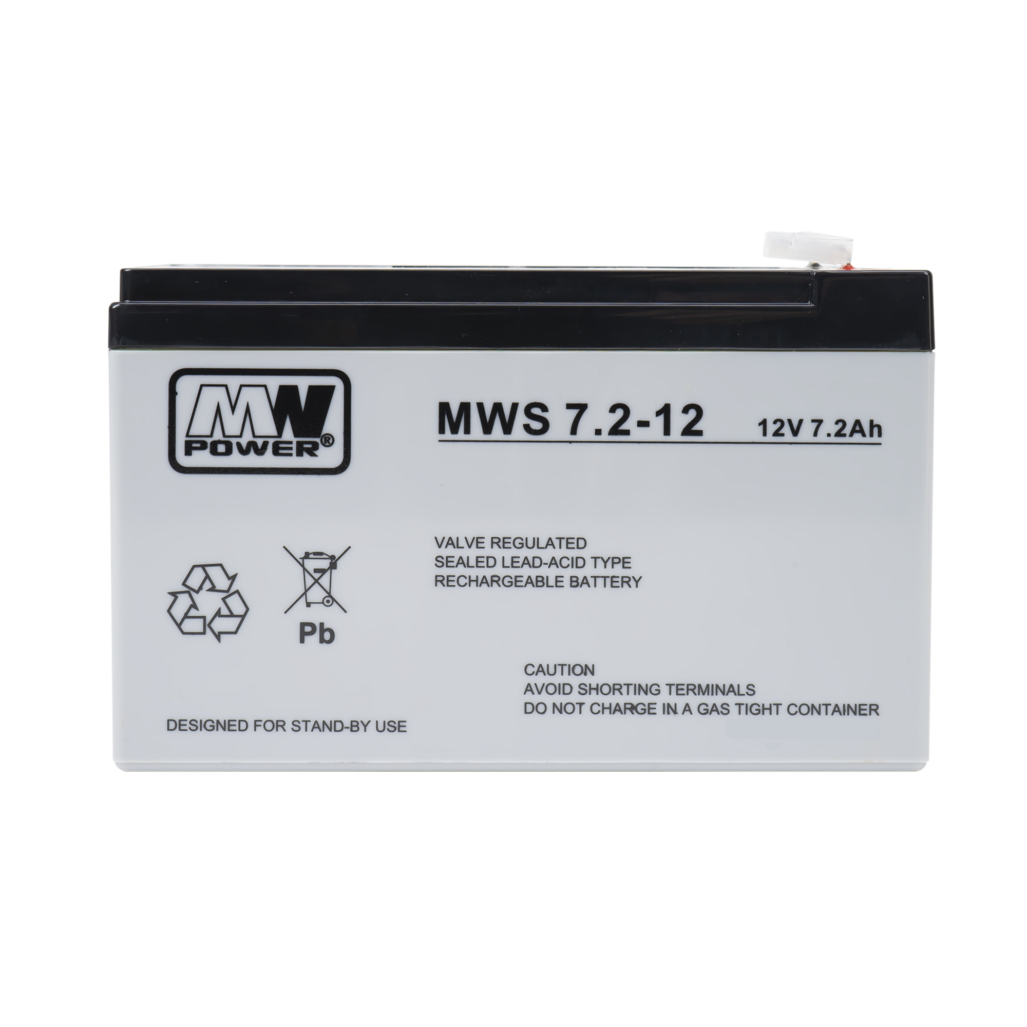AGM MW 7.2-12 12V / 7.2Ah battery