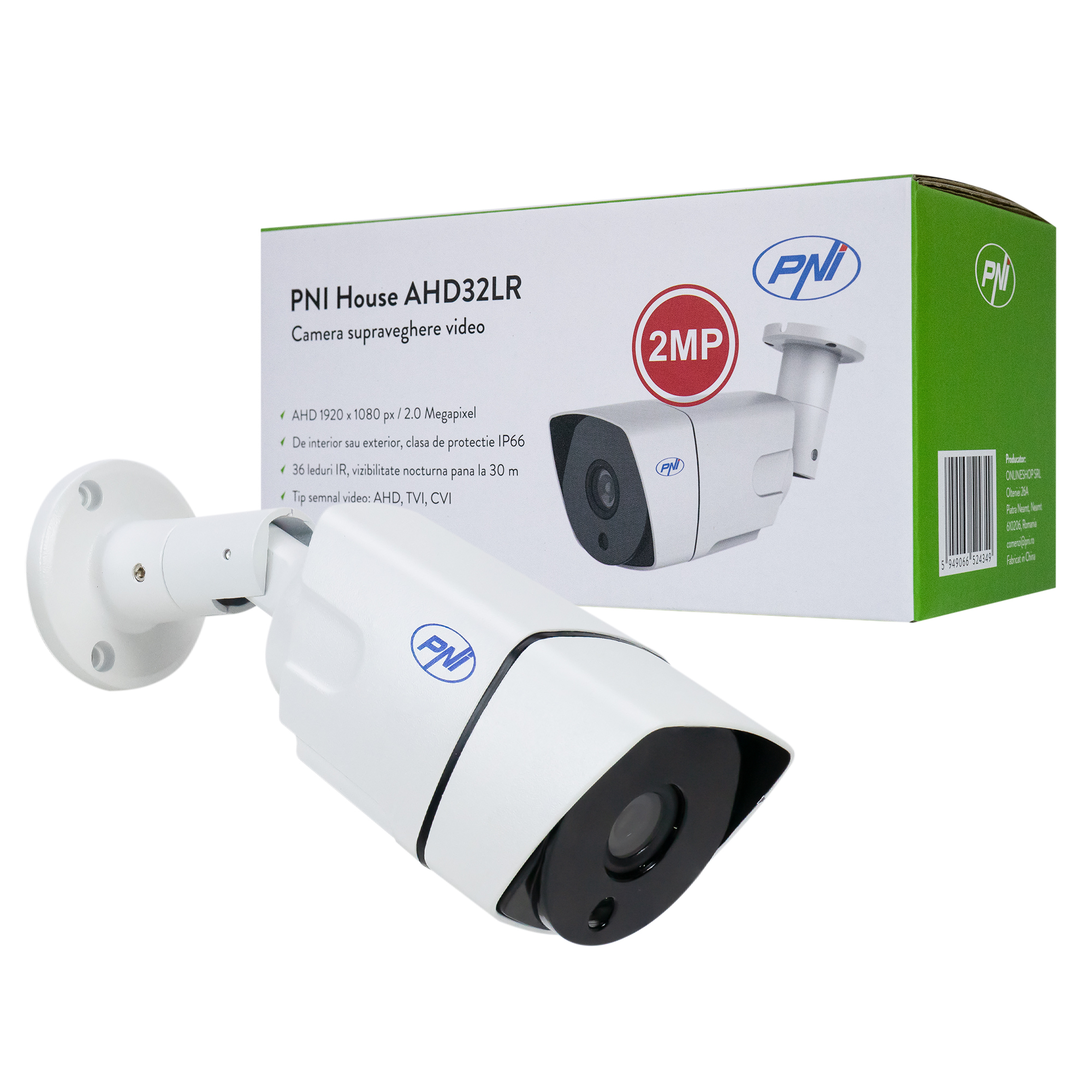 Videobewakingscamera PNI House AHD32LR