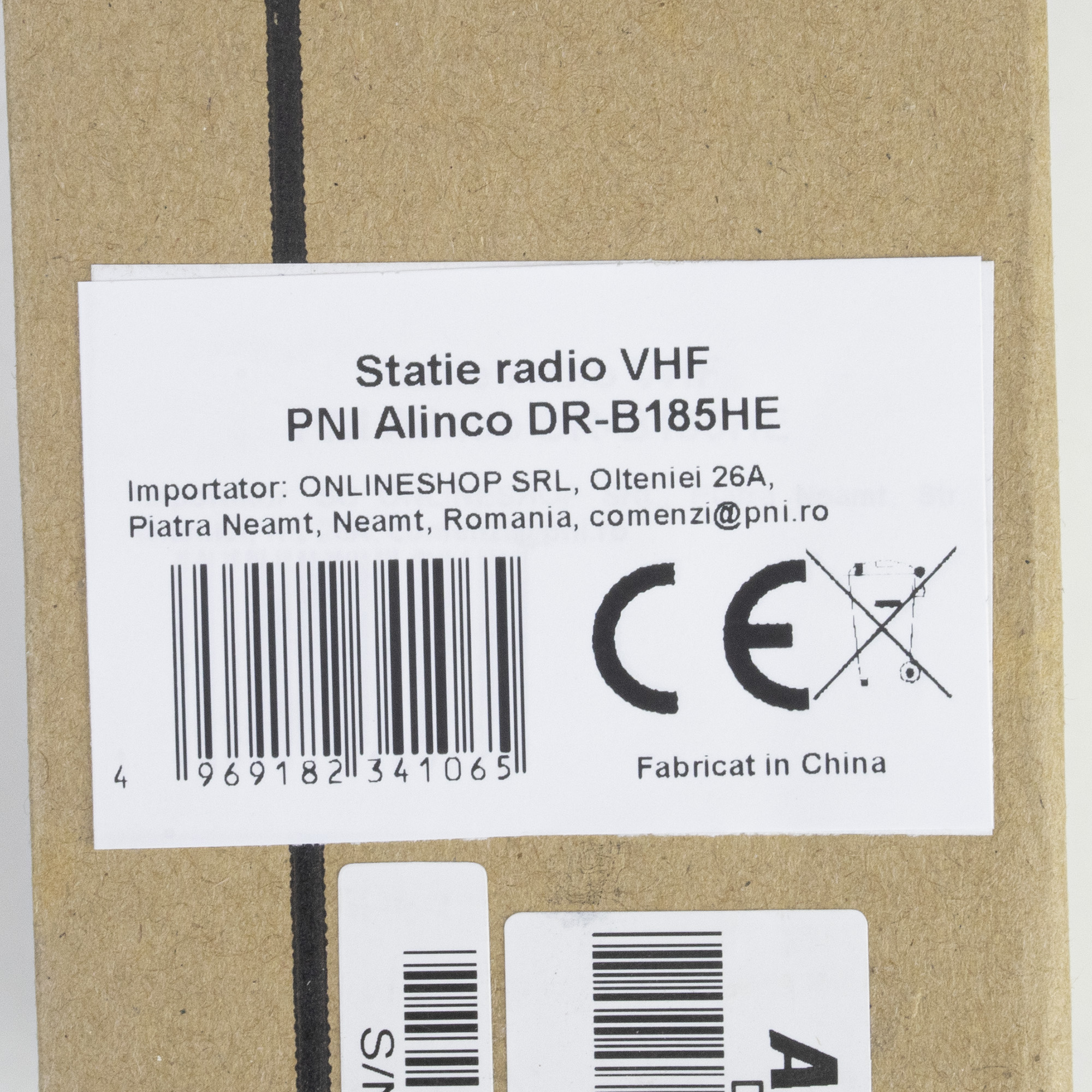 Statie radio VHF PNI Alinco DR-B185HE 144-145.955 MHz, 500CH, DMTF, Scan, 12V image4