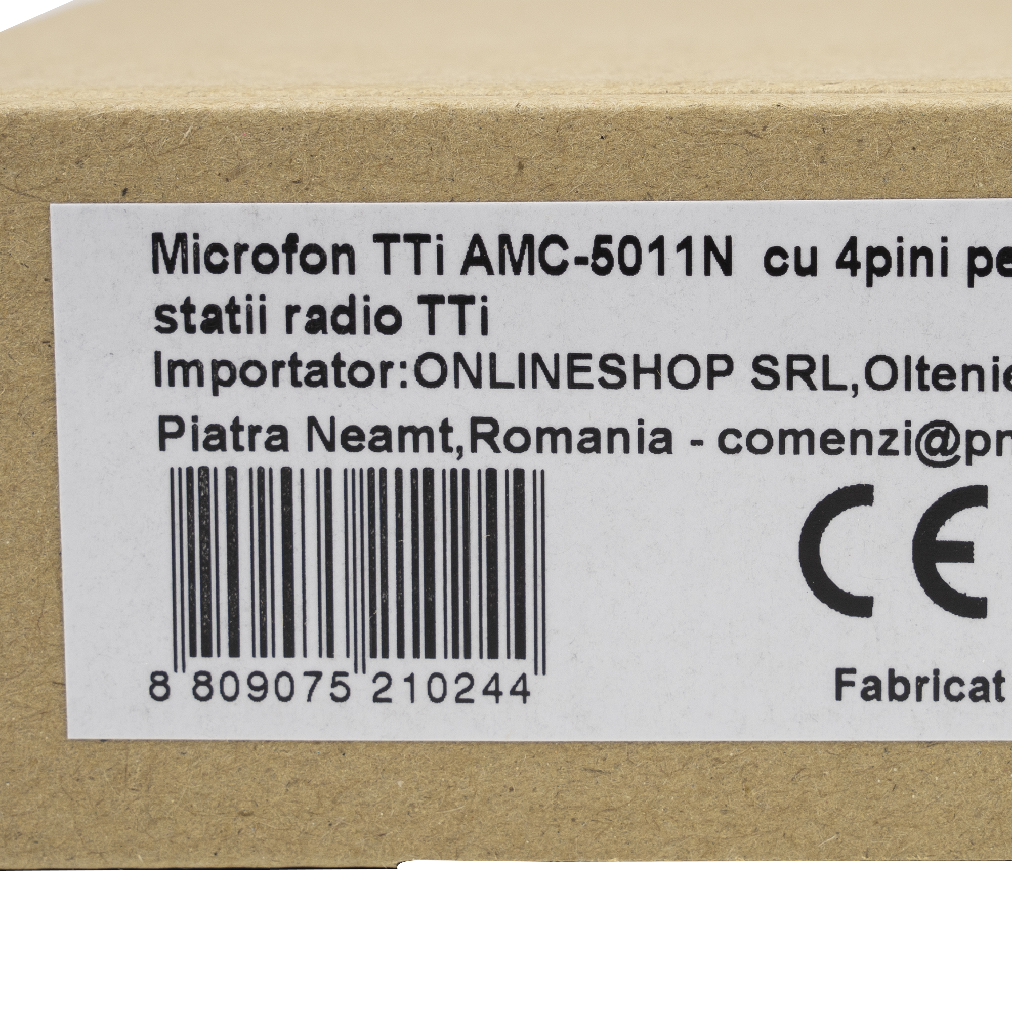 Microfon TTi AMC-5011N cu 4 pini pentru statii radio TTi pni.ro imagine noua 2022