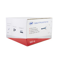 FTP cable CAT6 PNI F06 with 4 pairs for internet 1 Gigabit and surveillance systems Rola 305m