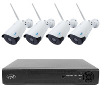 NVR PNI House IP716 video surveillance package and 4 PNI IP52 cameras with IP, 2MP
