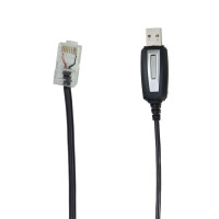 Programming cable for radio stations PNI Anytone AT-779UV, length 100 cm RJ45 plug