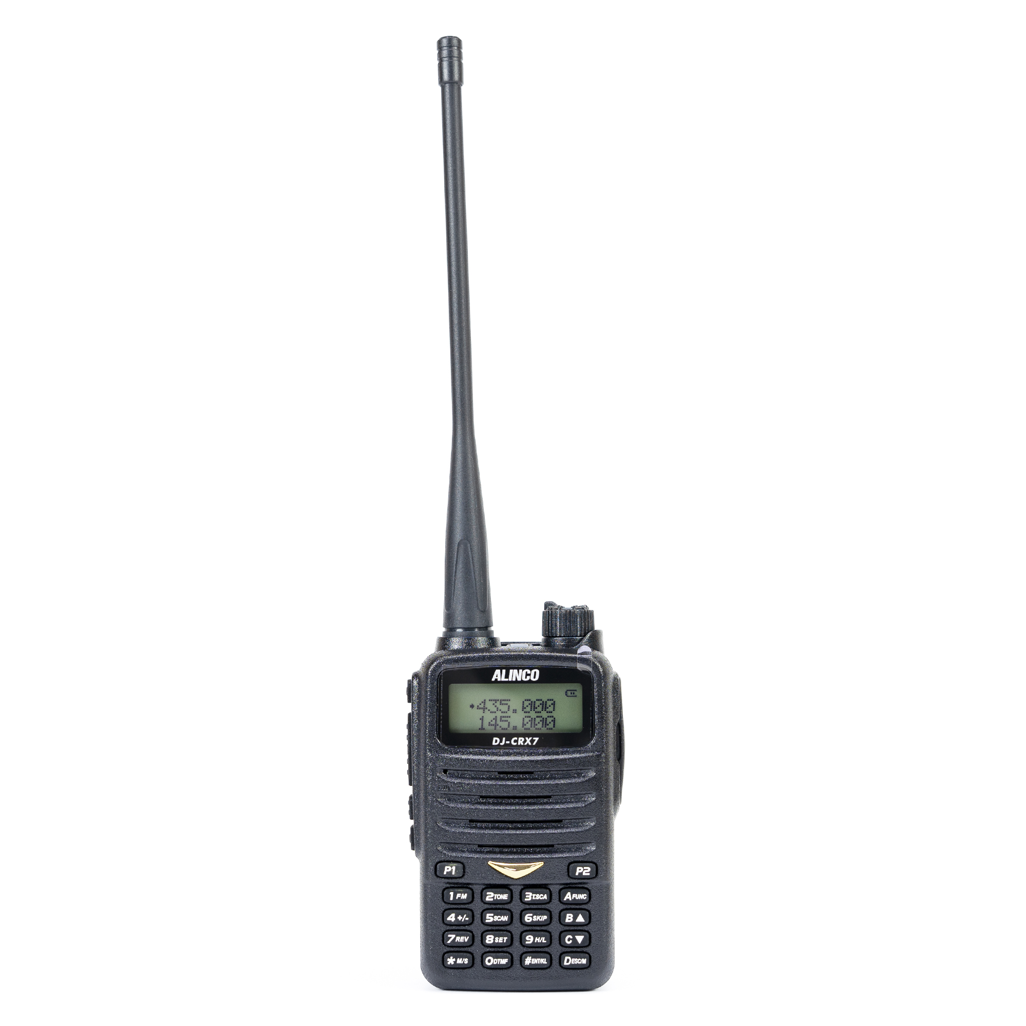 Portable VHF/UHF radio station PNI Alinco DJ-CRX-7, FM radio, 1800mAh battery, Talk Around, BCL, TOT, DTMF, CTCSS, DCS