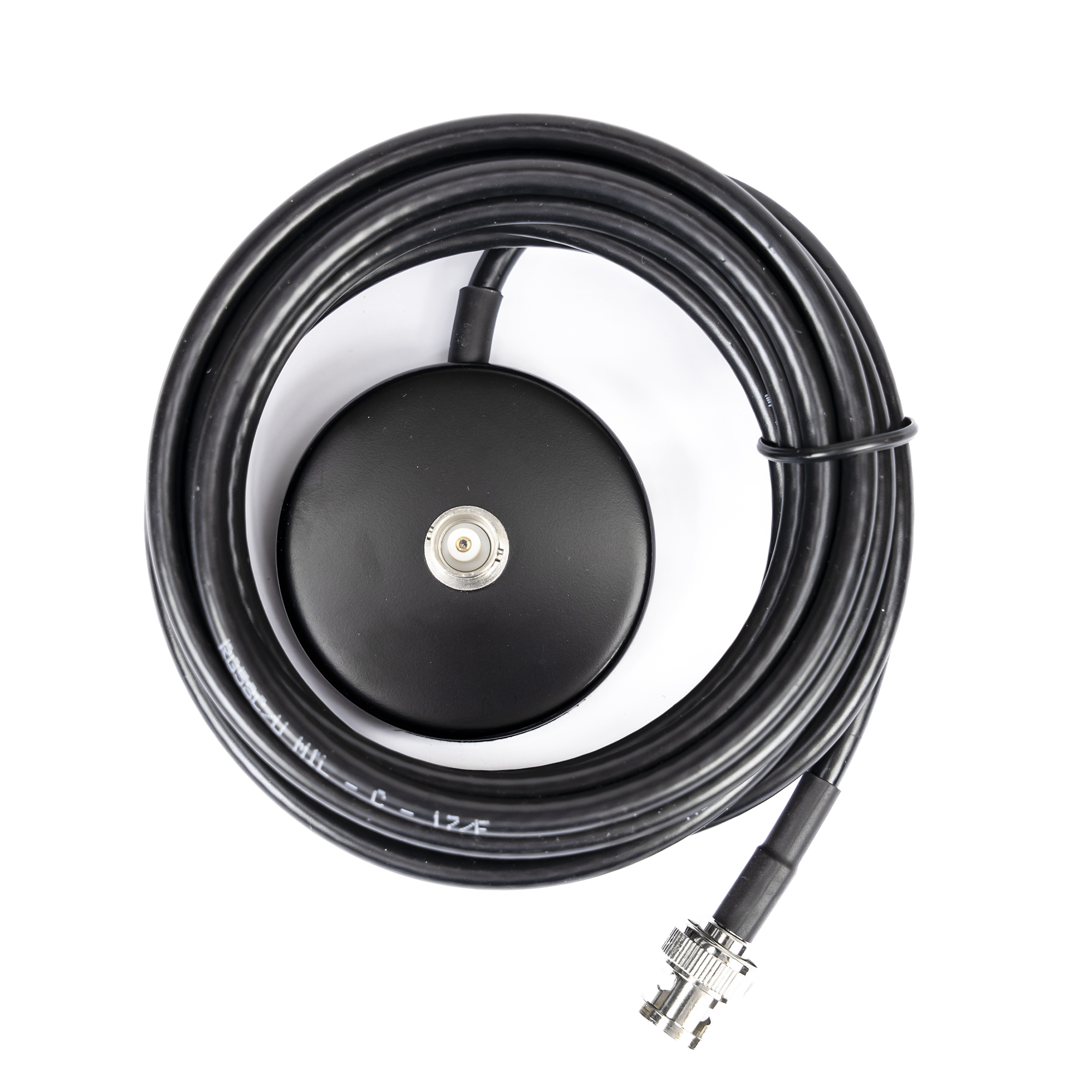 Magnetic base PNI mother-father BNC connection, 55 mm, cable 3 meters