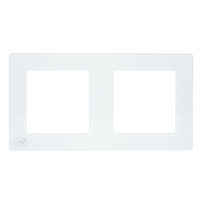 PNI WP2 glass double frame for PNI sockets