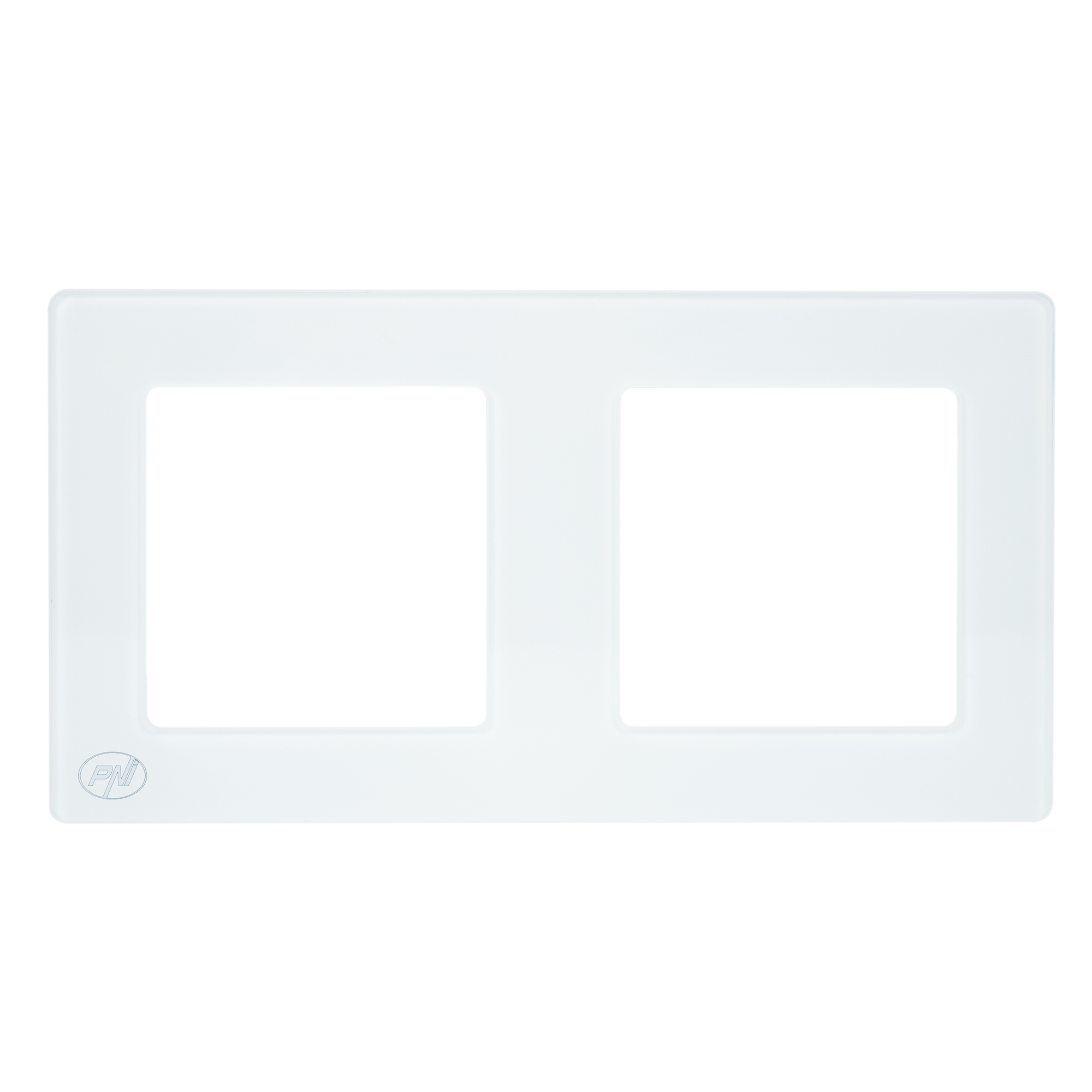 PNI WP2 glass double frame for PNI sockets