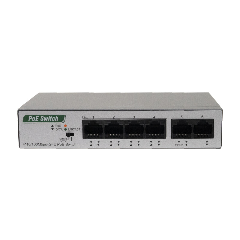 Advanced Power over Ethernet switch