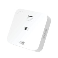 PNI SafeHouse HS281S wireless carbon monoxide (CO) sensor, Tuya Smart app control, AA battery power supply, sound and visual alarm, silent alarm