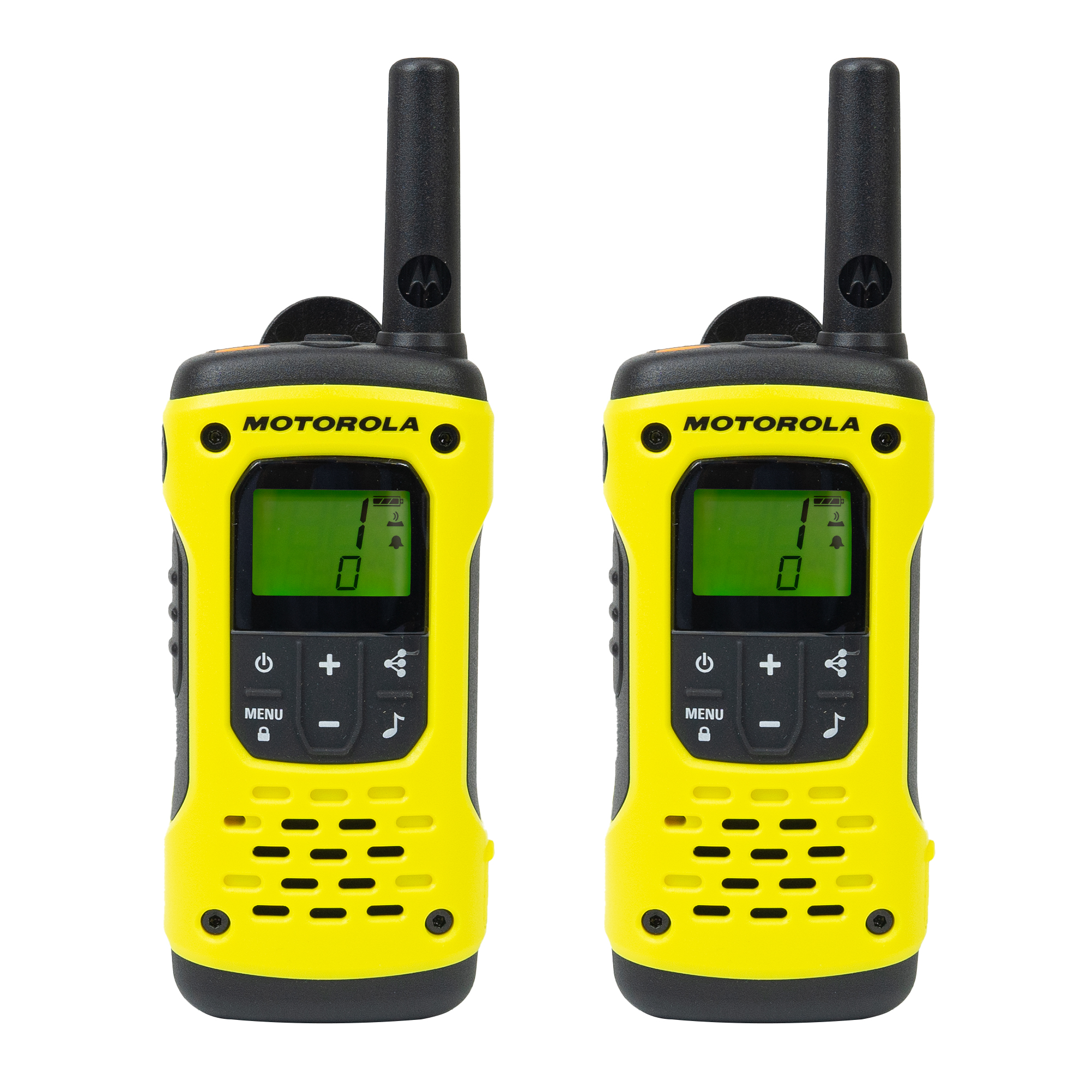 Portable PMR radio station Motorola TLKR T92 H2O IP67 set with 2 pcs Yellow
