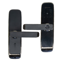 Smart Yala PNI SafeHome PTY101L, left, fingerprint access, code, card, key, Tuya Smart mobile application