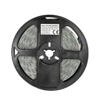 Banda LED PNI 2835W, 300 LED-uri, alb rece 6000K, 860lm, dimabil, buton touch, alimentator 230V, silicon, 5 metri, IP65 2 Banda LED PNI 2835RGB, RGB, IP65, silicon, lungime 5 metri, cu telecomanda, alimentator 230 V, dimabil, jocuri de lumini, 270 LED-uri tip 2835, 12W
