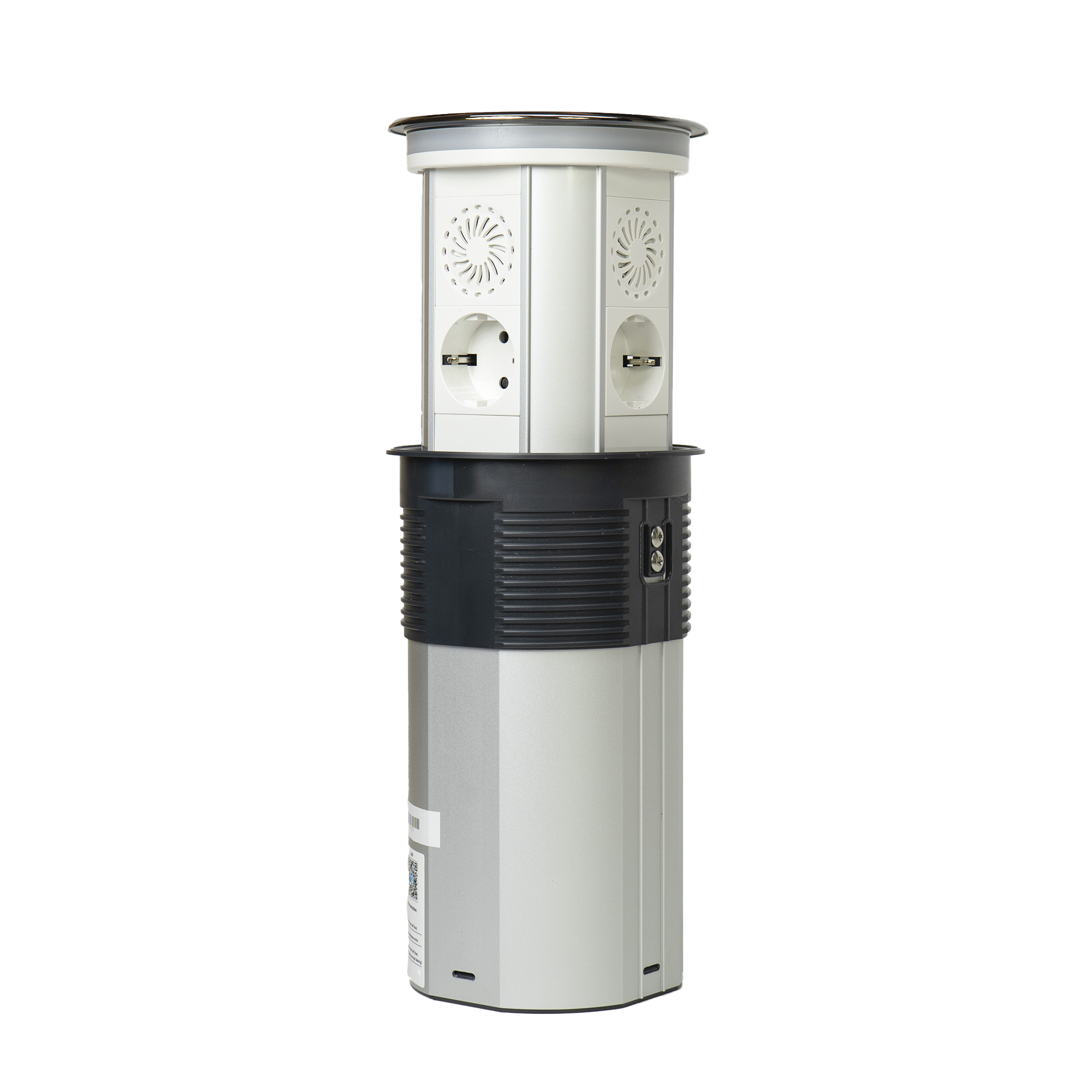 Smart socket PNI SmartHome WP300 WiFi, embedded in the floor, 3 x schuko, 1 x USB-A, 1 x USB-C, IP65, gray