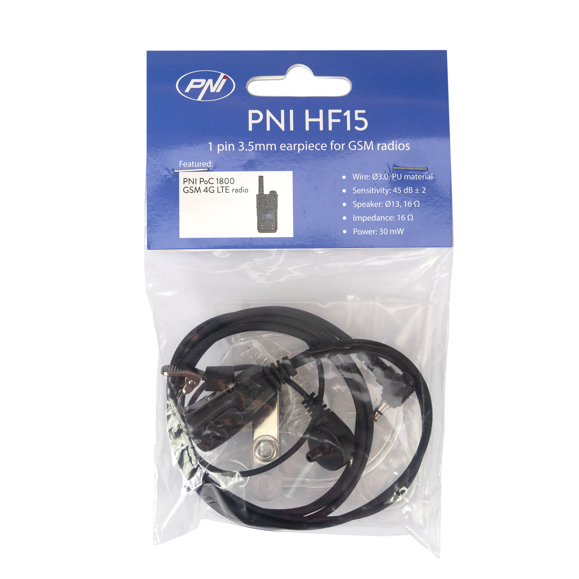PNI HF15 - Casca cu microfon pentru statii radio