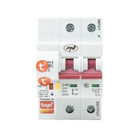 PNI SafeHome PT802P WiFi smart automatic fuse, 2P, 100A, internet control, Tuya Smart mobile application, integration into smart scenarios and automations with other Tuya, Alexa and Google Assistant c