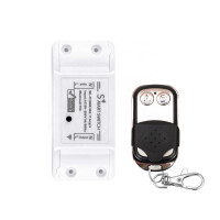PNI SafeHome PT09 Remote WiFi smart relay, 10A, internet control, Tuya Smart mobile application, integration in scenarios and smart automation with other compatible products Tuya, Alexa and Google Ass