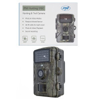 PNI Hunting 170C hunting camera, 16MP photo, 4K video, PIR 15m, color screen, IP66, micro SD card slot, FOV 120°, 38 LEDs