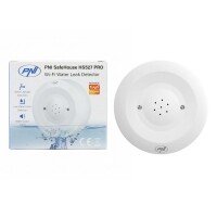 PNI SafeHouse HS527 PRO flood sensor detector with Wi-Fi, 80dB sound alarm, built-in speaker, for flooding and dripping, compatible with the Tuya application