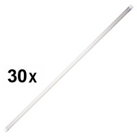 Package 30 pcs D-Light T8 18W LED Glass Tube, Length 120cm, 1850lm