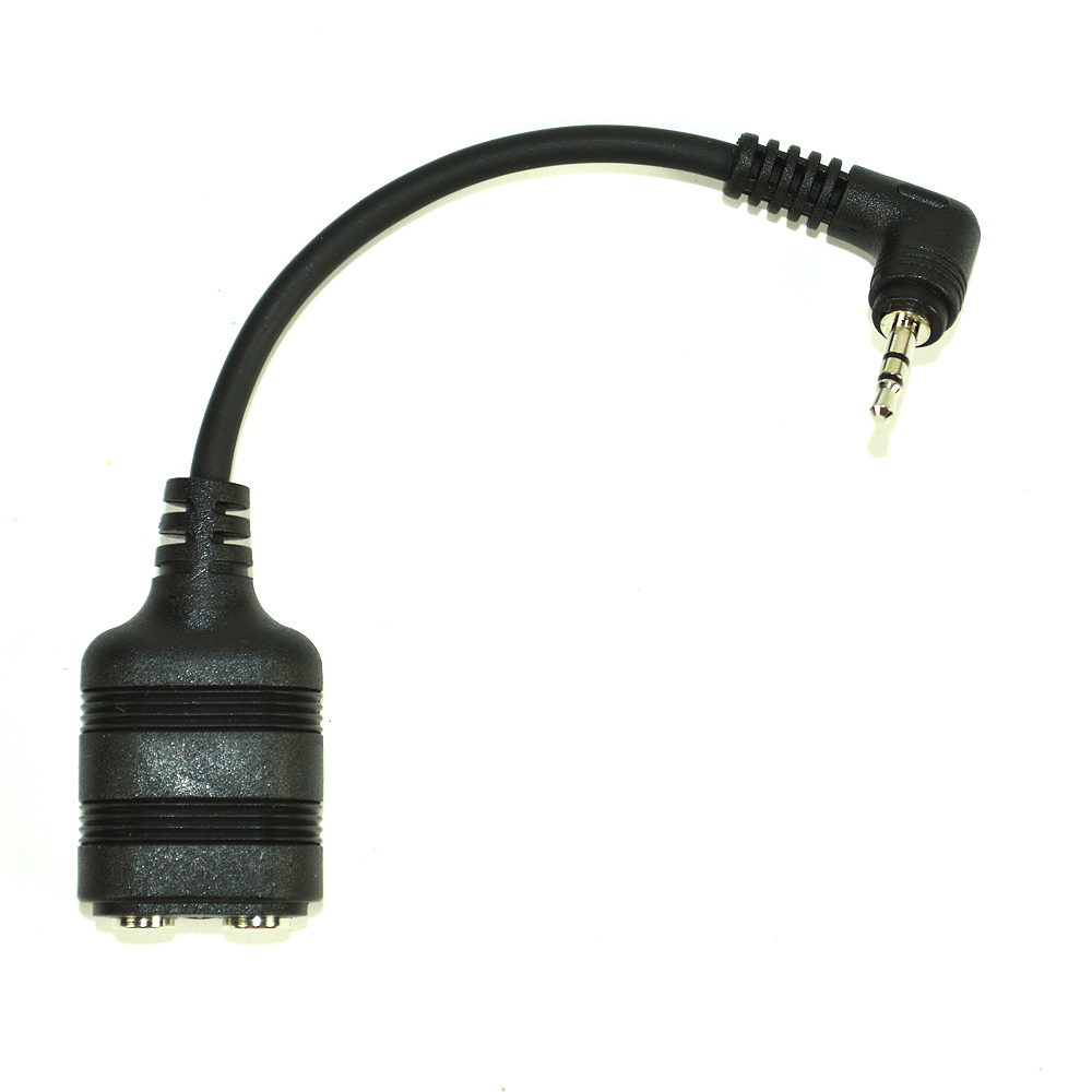 Adaptor Midland de la 1 pin 2,5mm la 2 pini Cod C829/29254