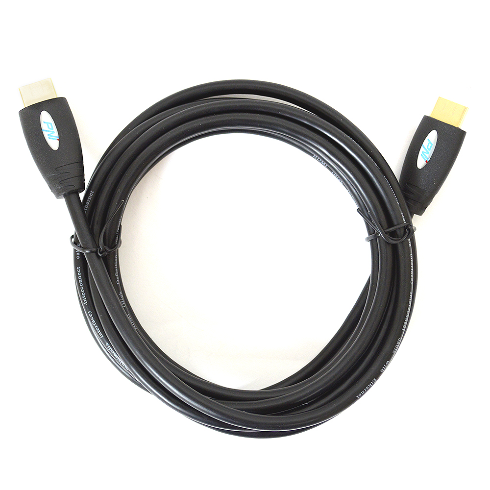 Cablu HDMI PNI H300 High-Speed 1.4V, plug-plug, Ethernet, gold-plated, 3m PNI imagine noua 2022